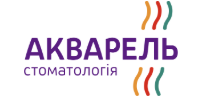 Логотип стоматології «Акварель»